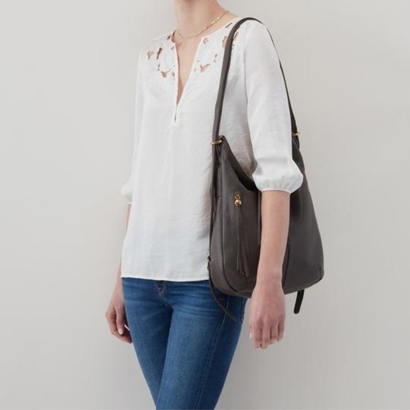 NWT New Hobo Merrin Convertible Backpack Slate